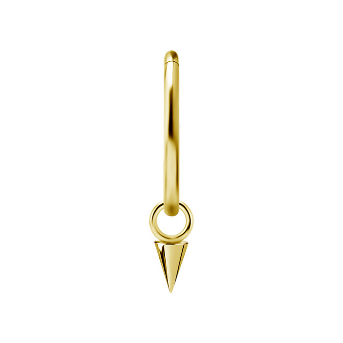 Charms - CoCr NF stud - gold - D-106