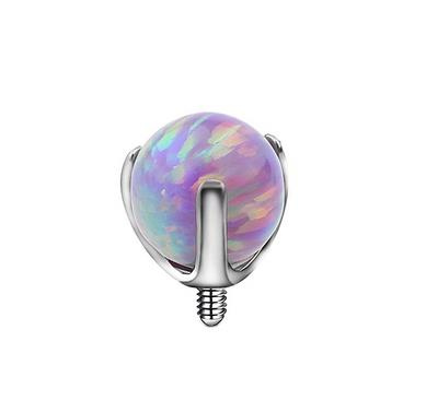 Titanium attachment for pins opal purple - TNA-027