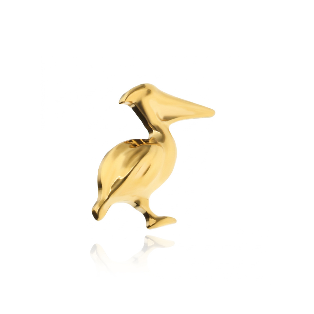 Titanium attachment pelican - gold - TNA-246