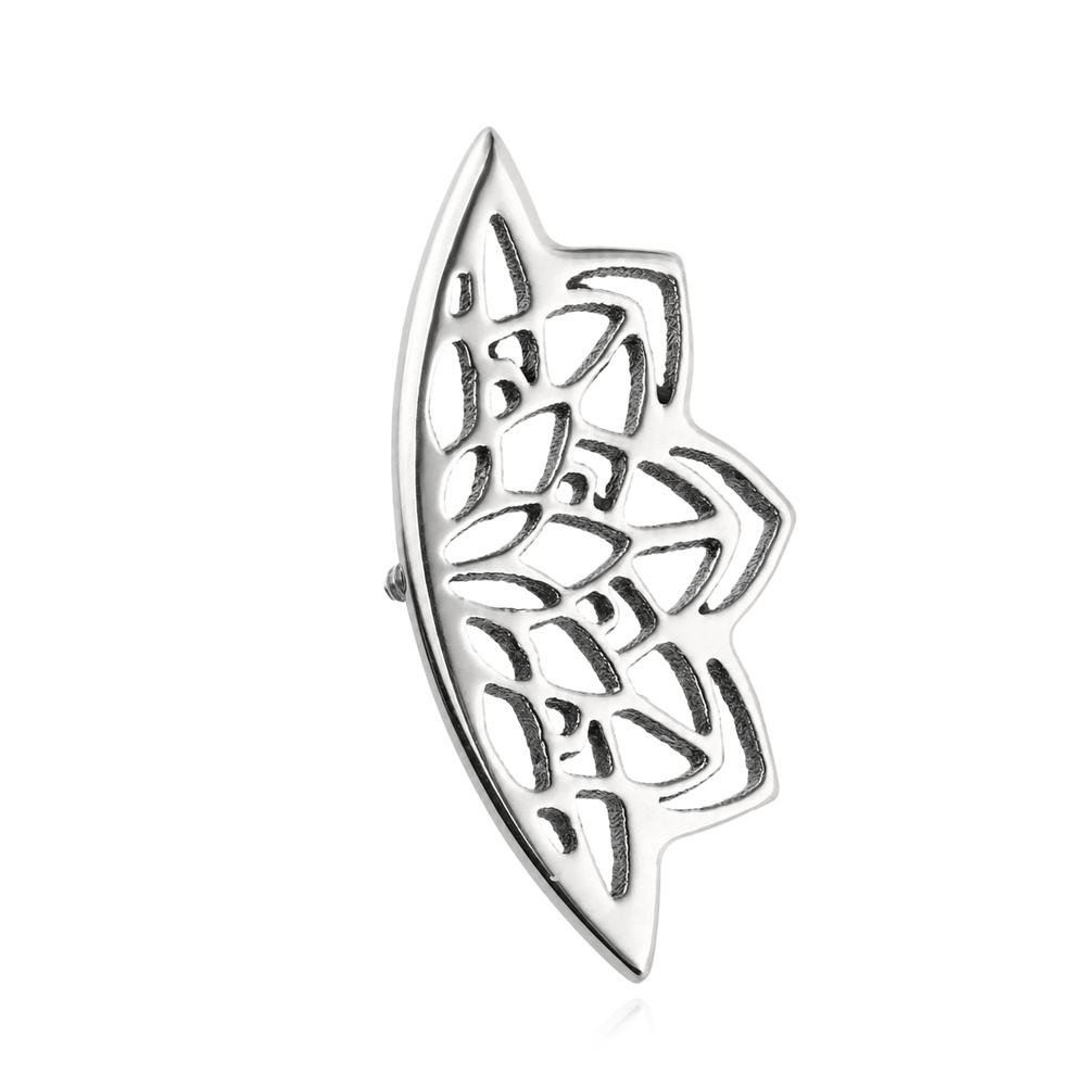 Titanium attachment - spider web - silver - TNA-251