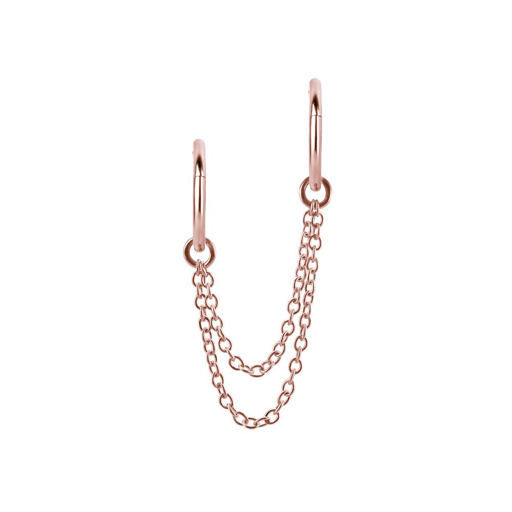 Chain - rose gold - D-018