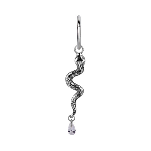 Charms - silver hose - left - D-064