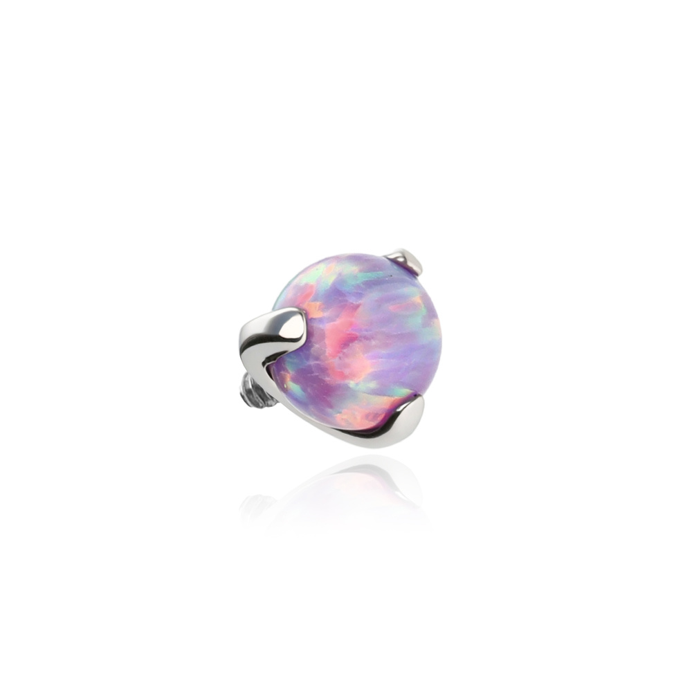 Titanium attachment for pins opal purple - TNA-027