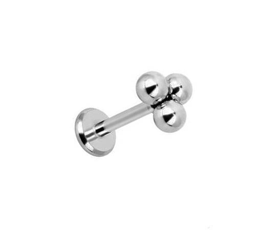 Labret silver decorative - LGW-015