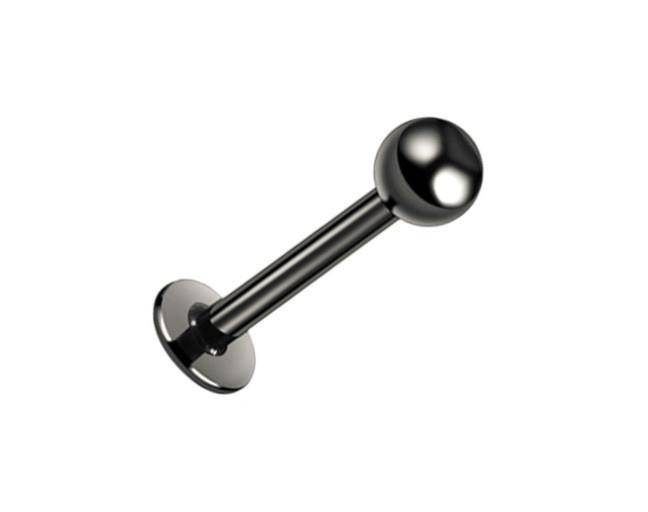 Titanium Labret Black - TL-001