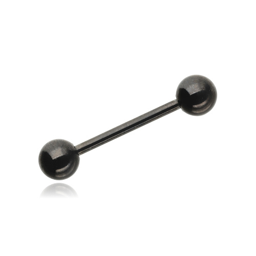 Barbell for ear, cartilage black - SK-002