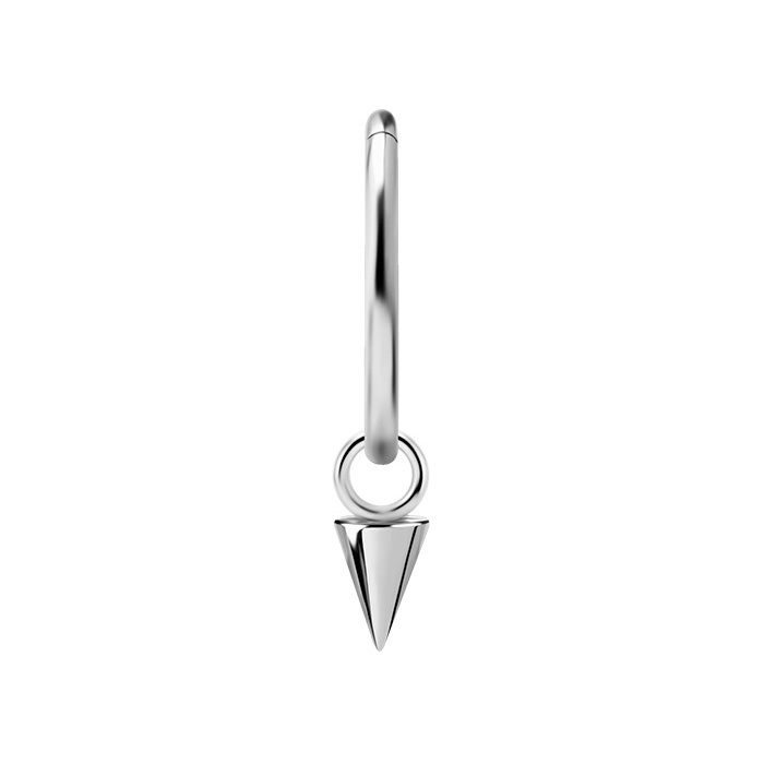 Charms - CoCr NF stud - silver - D-106