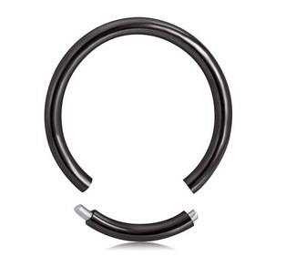 Segment ring ring - black - K-001