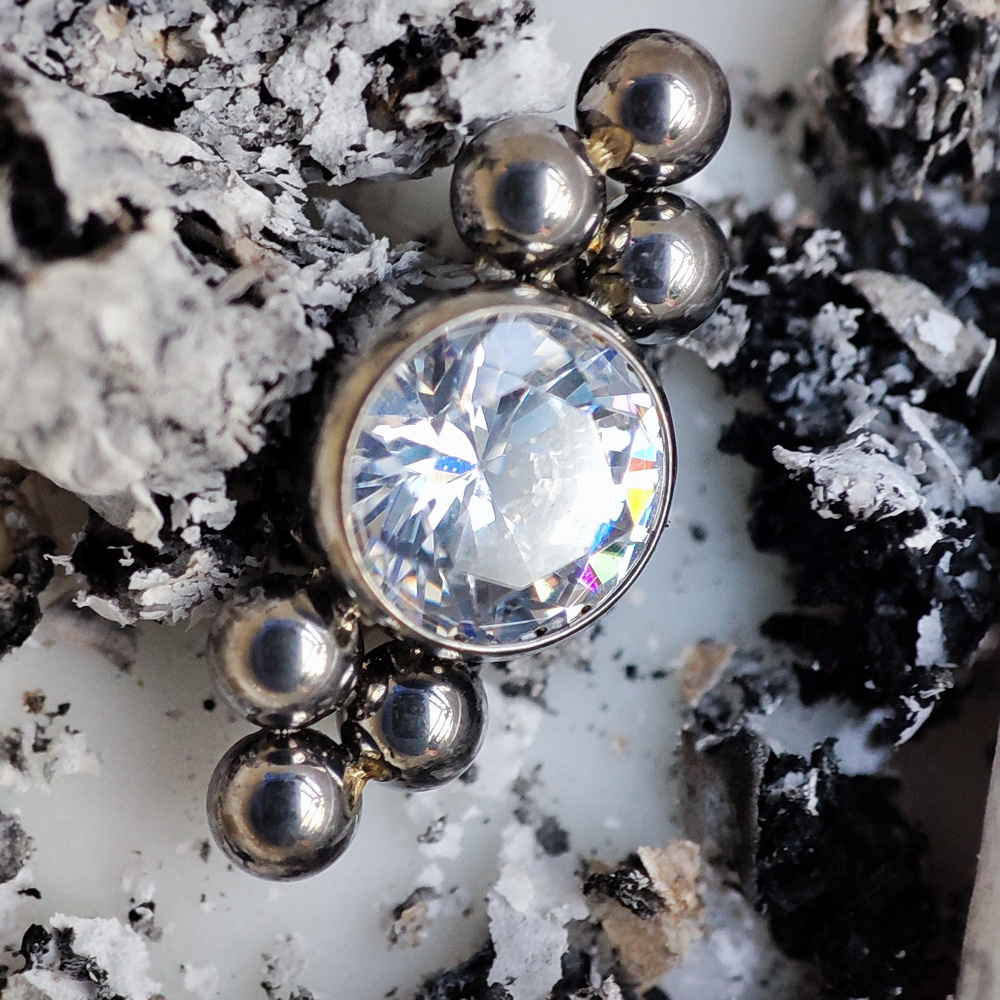 Titanium Dermal top   - decorative - TNA-015