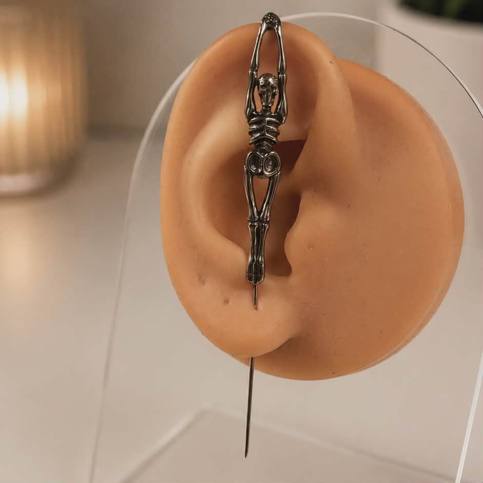 Earring earring - Snake - KU-021