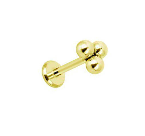 Labret gold decorative - LGW-015