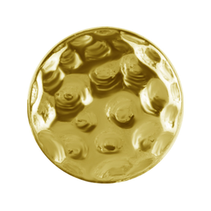 Attachment 18K gold round - structure - GD18K-072