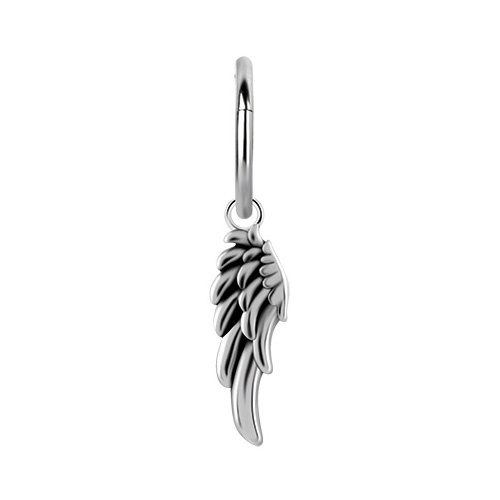 Charms - wing - silver - D-066