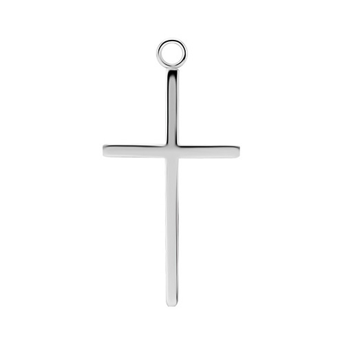 Charms - Cross - silver - D-107