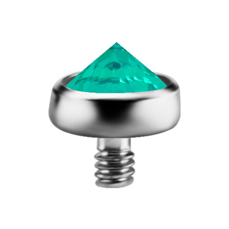 Titanium attachment for pins Dermal top marine 2 Premium Zirconia - TNA-058