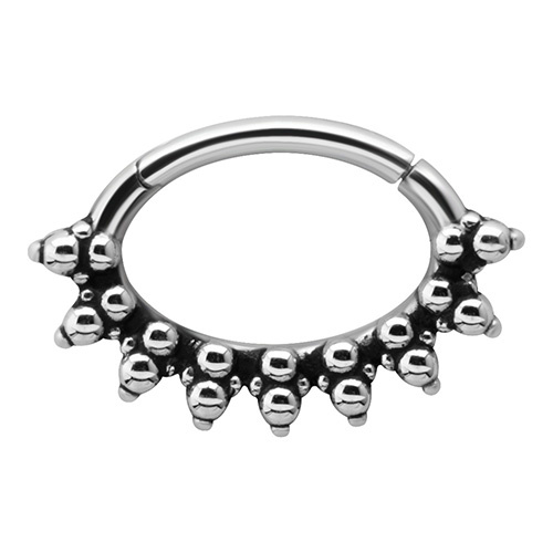 Clicker ring - silver - K-052