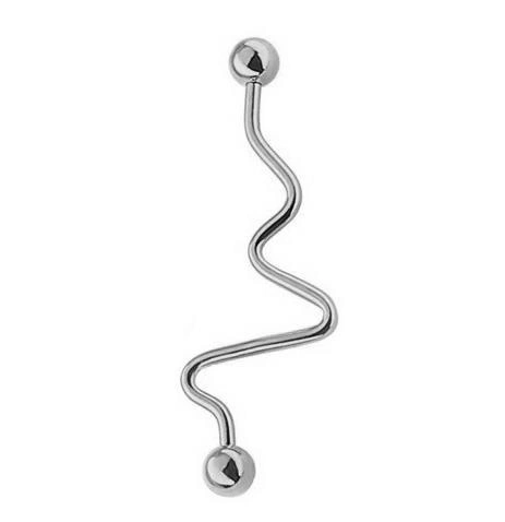 Industrial decorative silver wave - IND-005