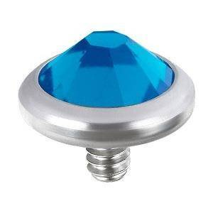 Dermal top with blue zirconia - NA-002