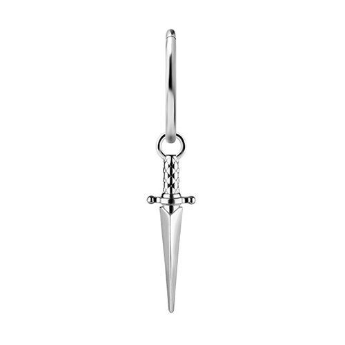 Charms - CoCr NF - dagger - silver - D-067