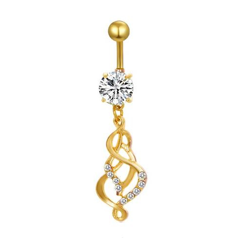 Decorative Belly button ring - KP-051