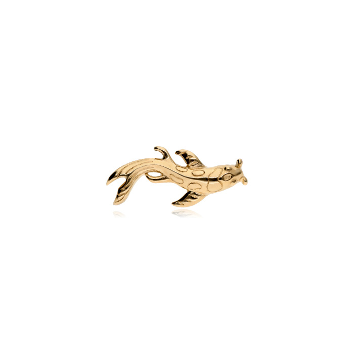 attachment 14K gold Koi fish - GD14K-002