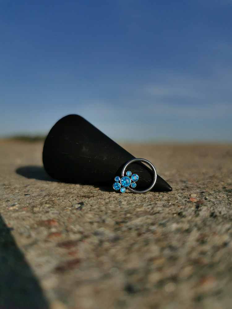 BCR titanium ring -  - TK-028