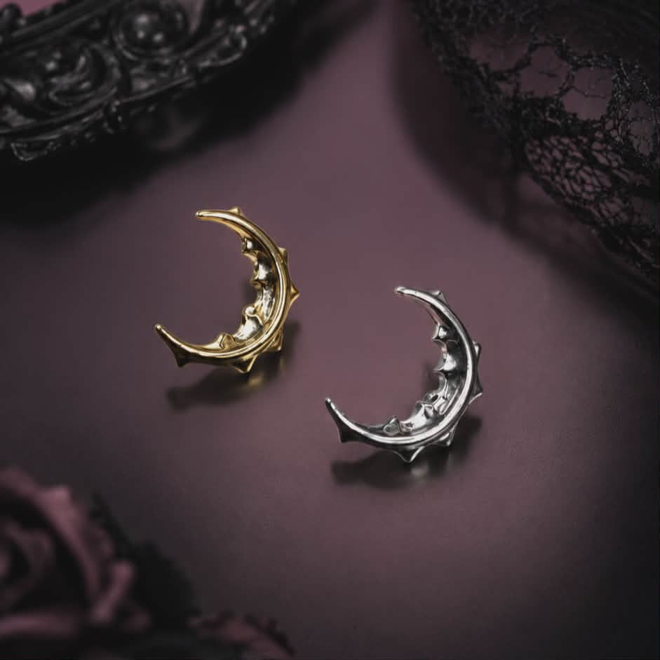 Titanium attachment witch's hat - silver - TNA-238