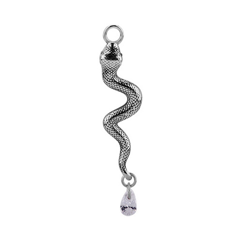 Charms - silver hose - right - D-064