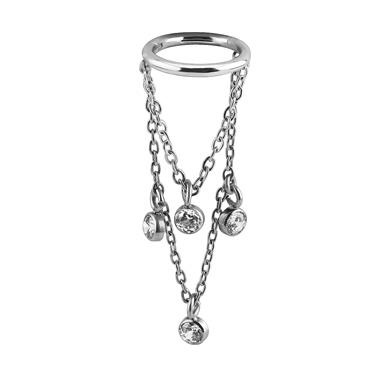 Clicker ring - chain - K-022