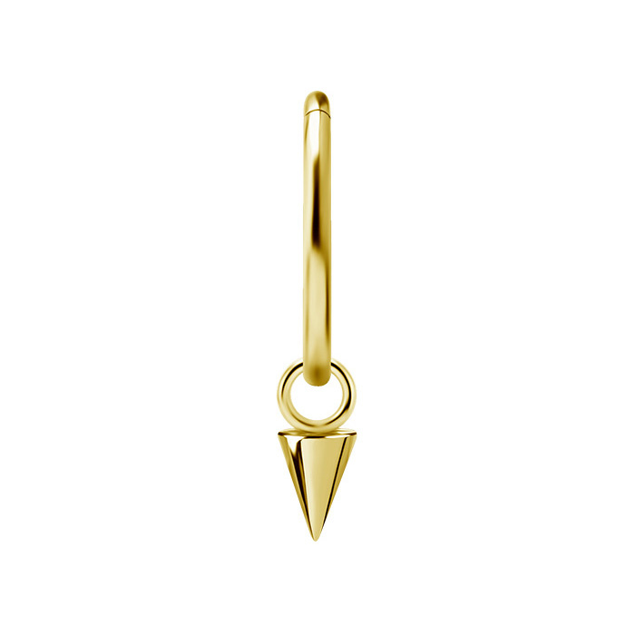 Charms - CoCr NF stud - gold - D-106