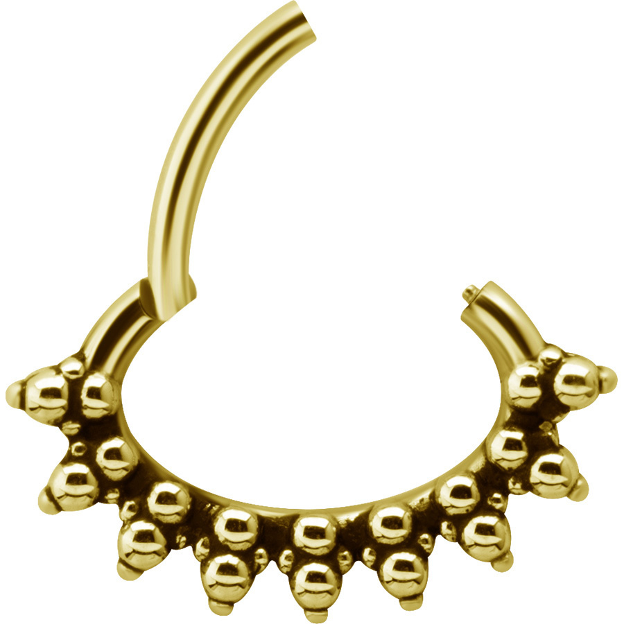 Clicker  ring - gold - K-052