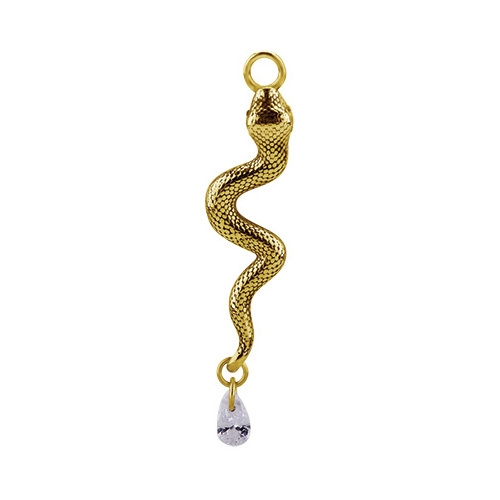 Charms - gold hose - left - D-064