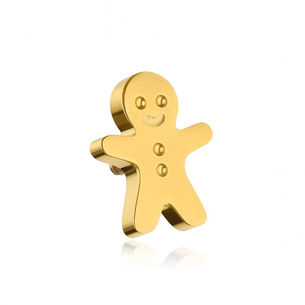 Titanium attachment gingerbread - gold - TNA-034