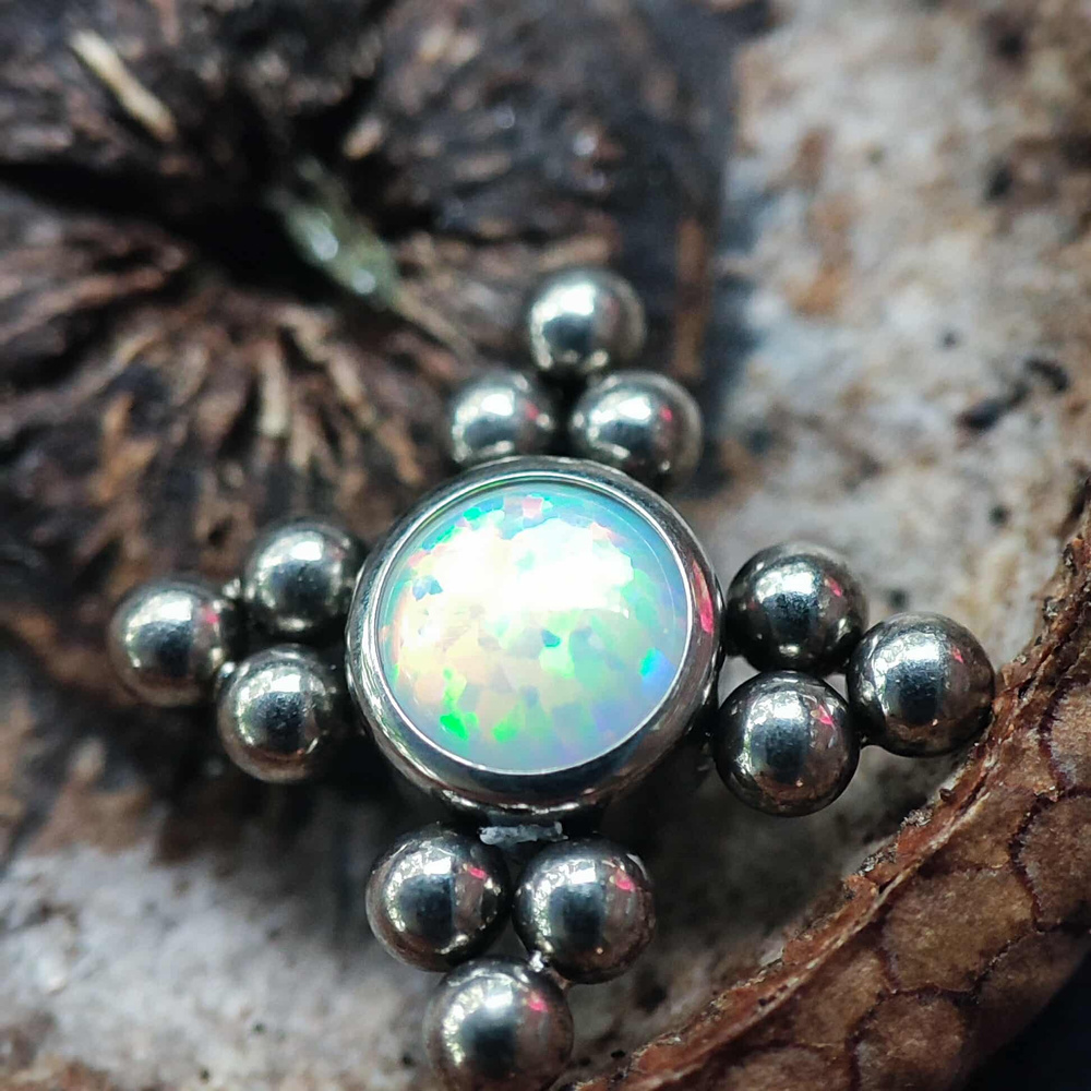 Titanium attachment - decorative - TNA-032