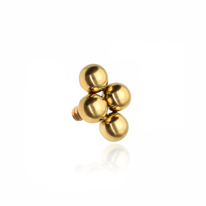 Titanium attachment mini gold balls - TNA-060