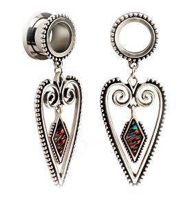 Tunel ozdobny długi z masą perłową - PT-055