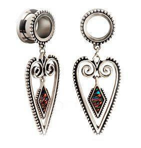 Tunel ozdobny długi z masą perłową - PT-055