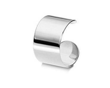 Fake kolczyk - nausznica srebrny - FK-003