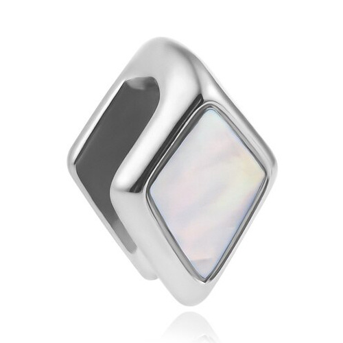 Mankiet cuff do ucha - srebrny - PT-157