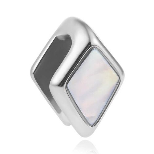 Mankiet cuff do ucha - srebrny - PT-157