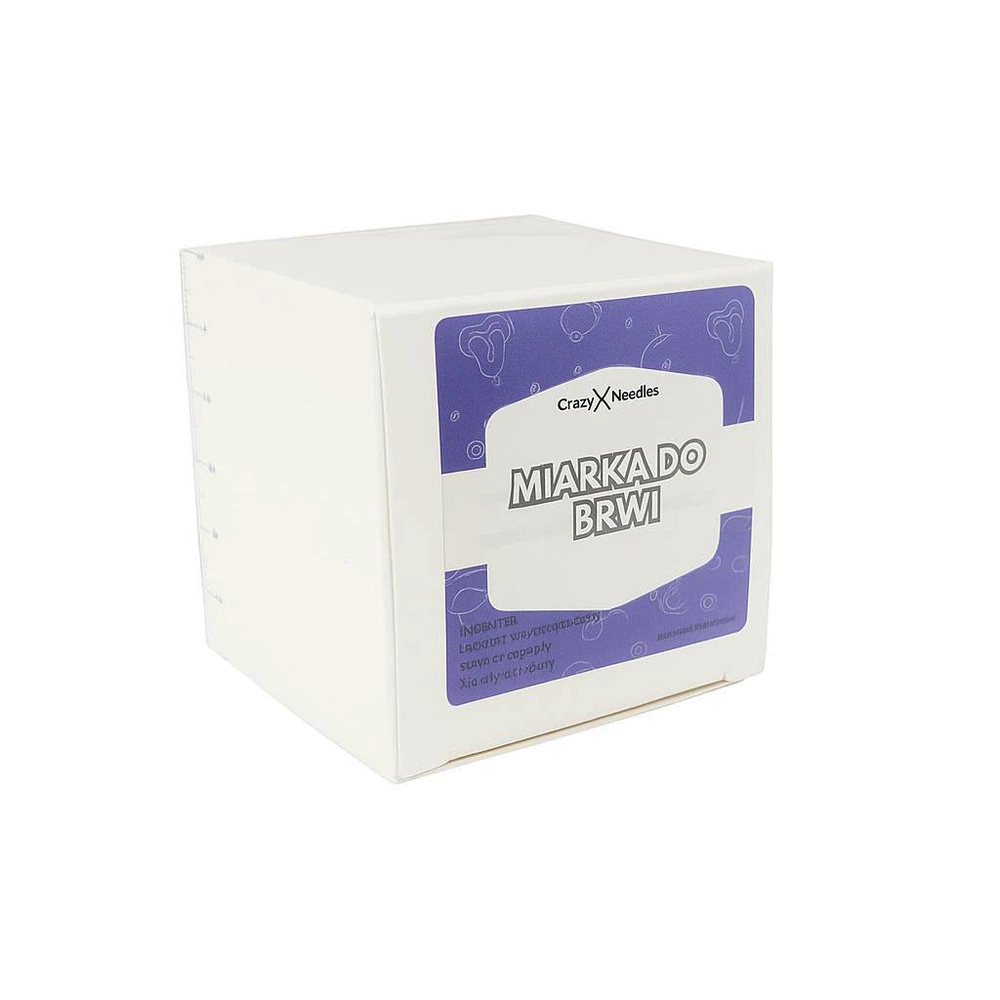 Samoprzylepne miarki do brwi - NK-001