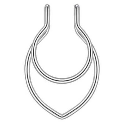 Fake septum srebrny - FNS-003