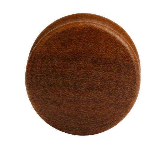 Plug drewniany brązowy - ORGANIC - PT-031