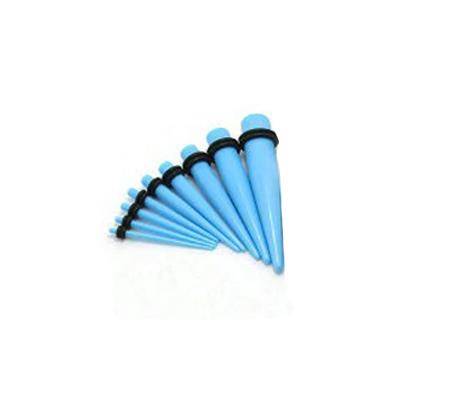 Rozpychacz taper - komplet 9 sztuk niebieski (1,6-10 mm) - RZT02